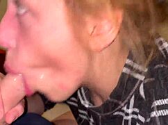 Amazing Bimbo Whore Gags On Sloppy Deepthroat Throatpie!