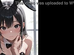 a girl gets spanked and punished by her daddy