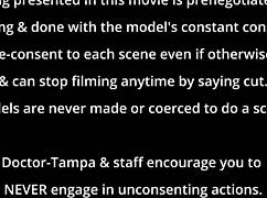 jackie banes learns gagging on big cock backstage