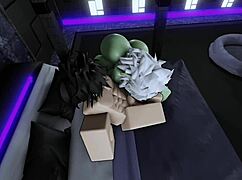 Best Breeding Session With My Fat Ass Goblin Slut On Roblox