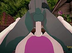 Watch Mewtwo Give Raymond A Blowjob And Anal Creampie