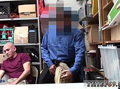 Blonde Babe In Police Uniform Gets Anal Creampie - Was Lp Officer Satisfied?