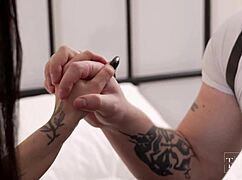 Fat Redhead Ginger Rose Takes Machine Mounted Dildo