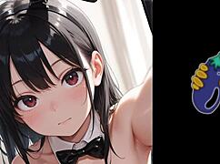 a girl gets spanked and punished by her daddy