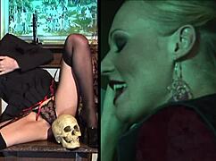 I'm fucking this elegant milf's shaved pussy.