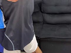 i couldn't resist my friend's provocations and fucked his ass in public.