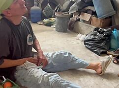 Bricklayer Fucks Horny Slippery Whore Hard