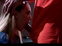 Merida Sat frozen in prison gets pussy eaten and fucked