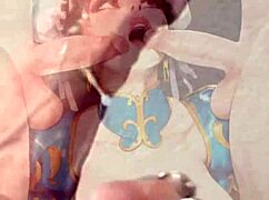 chun-li loves big cock hard