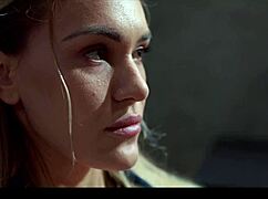 Merida Sat frozen in prison gets pussy eaten and fucked