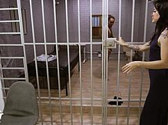 Isn't this distracted police putting horny petite 18+ slut cindy luna and irreverent axel rey in jail rough?