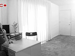 Tiny Blonde Kendi Takes Massive White Dick!