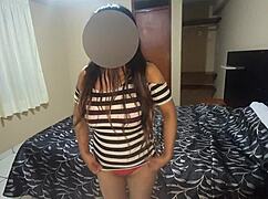 Aida no casting 004 esguicha gostoso e leva creampie anal peruano caseiro