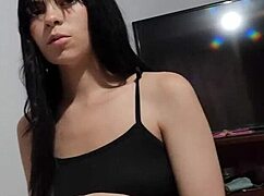 Laura compares a dildo to a big cock and loves the real thing