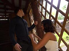 Bride cheats after saying yes at the altar