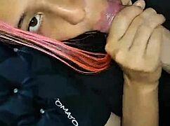 Stepmother Caught Under The Sofa, Stepson Gets Quick Hot Creampie