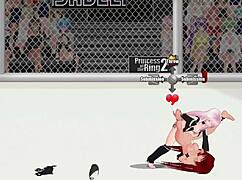 Princess Ember Battles Isabel in Street Wrestling Catfight