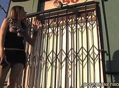 Mona lee experiences interracial anal sex