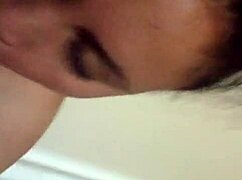 this bbw casually sucks on a monster black cock