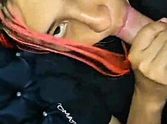 Stepmother Caught Under The Sofa, Stepson Gets Quick Hot Creampie