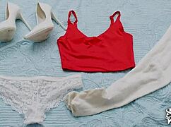 Lovita Fate does BBC interview and sexy striptease outdoors 😘