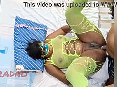 Black woman with greedy ass at Carnival 2025.