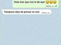 Petite latina amateur bounces hard on big black cock in homemade video.