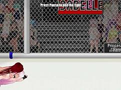 Princess Ember Battles Isabel in Street Wrestling Catfight