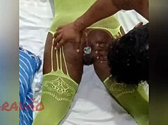 Black woman with greedy ass at Carnival 2025.