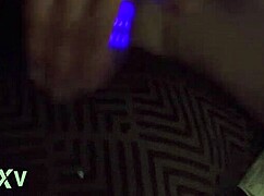 playing with my new vibrator