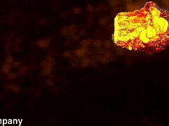 young slut takes big cock anal hard, cum on natural tits face