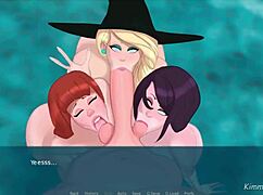 ハロウィンで4P捕まってダブルフェラにハマっちゃった！