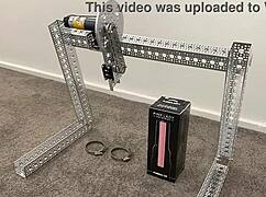 Lap Dancer Uses World's Best Sex Machine For Intense Masturbation