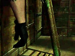 california babe endures tight bondage with hogtied restraints and choking