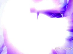 Kira Thorn Dapped Rough in 5on1 with Gapes