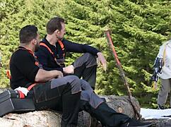 Sexy Snowboarder Brittany Bardot Invites Lumberjacks Back For Dp Threesome Gp2970