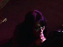 Teacher in Fishnets Gets Pussy Penetrated After Face Fucking