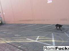 Romi Rain and Dani Share Lesbian Black-Light Fun