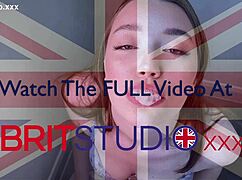 British university student sucks you off passionately