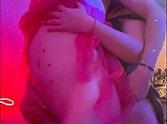 Trans Girlfriend Fucks Sexy Neighbor's Mouth With Anal And Masturbation