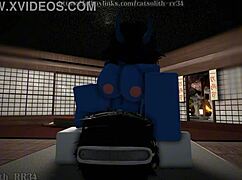 Demon Girl Can't Get Enough Of That Monster Cock?