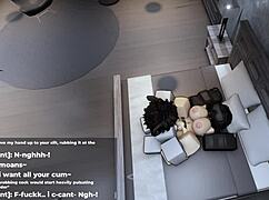 roblox cum loving slut ends up soaked in sex with big ass