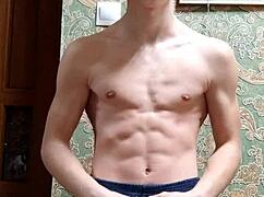 Happy new year with skinny boy 😊