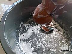 I creampied the sexdoll backstage, it was so real