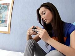 Wet teen pussy fisted in hardcore lesbian scene, innocence meets intense pleasure