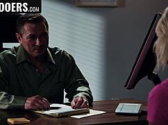 teen student plays with pussy while teacher fucks in doggystyle taboo