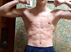 Happy new year with skinny boy 😊