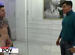 Jenny wild takes mat birds massive cock deep in her tight pussy for a wild ride.