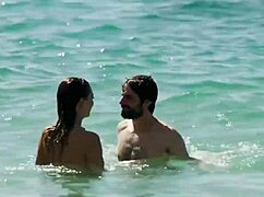 regina blandón shows nipple in bikini like a town boyfriend 2019