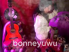 Bonneyuwu - 18 bartender pays Bonney to suck a dildo 😘